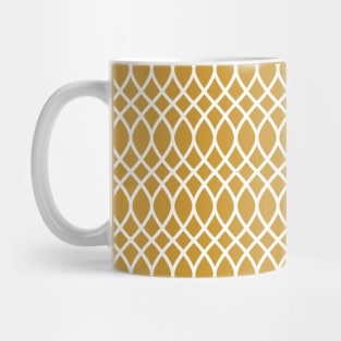 Christmas gold white minimal elegant Mug